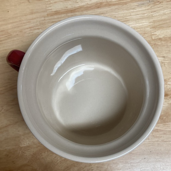 Good Cook Red 18 oz Soup Mug with Lid - Picture 5 of 9